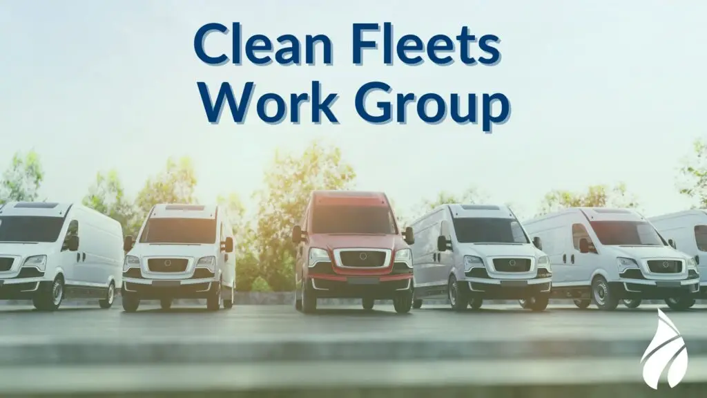 EV fleet of vans