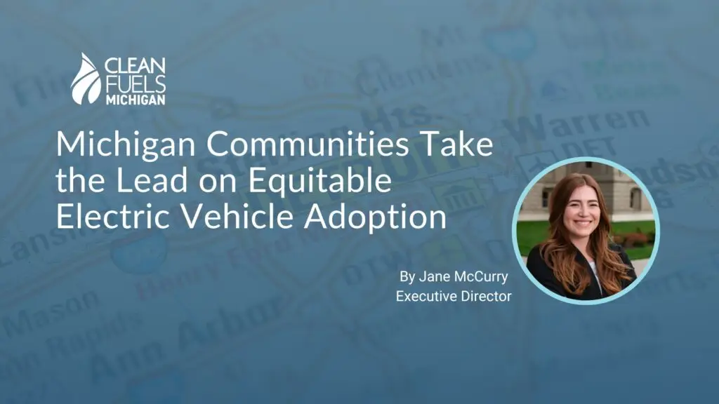 Michigan Communities Take the Lead on Equitable Electric Vehicle Adoption