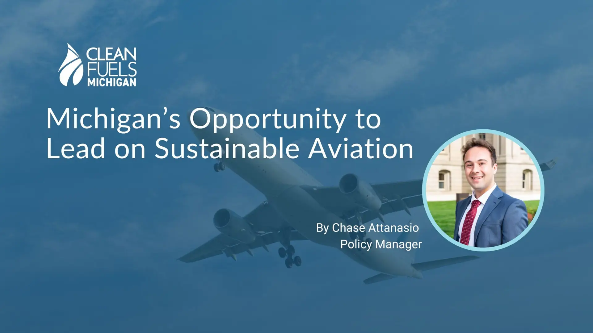 Read more about the article Michigan’s Opportunity to Lead on Sustainable Aviation
