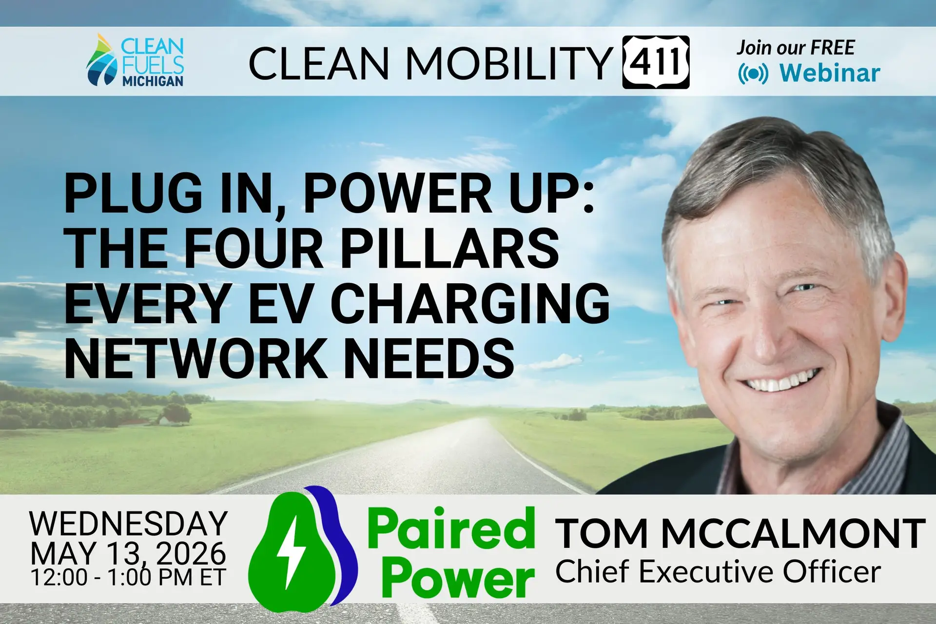 Clean Mobility 411 with Paired Power
