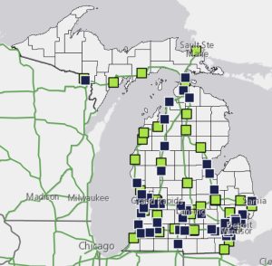 MDOT NEVI Round 3 Map